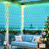 OYCBUZO 360LED Green Net Lights Outdoor, 21ft x 5ft