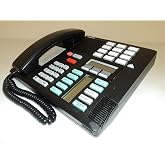 Nortel/Meridian M7310 PBX Black 4-7 Line Telephone with Speaker (Norstar NT8B20) (Renewed)
