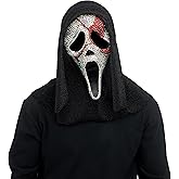Fun World Ghost Face Bloody Bling Mask Costume