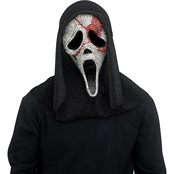 Amazon.com: Fun World Ghost Face Deluxe Aged Mask