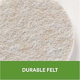 Scotch SP802-NA 3M Felt Pads for Wood Floors 1" Round Beige 32 Pack view 6