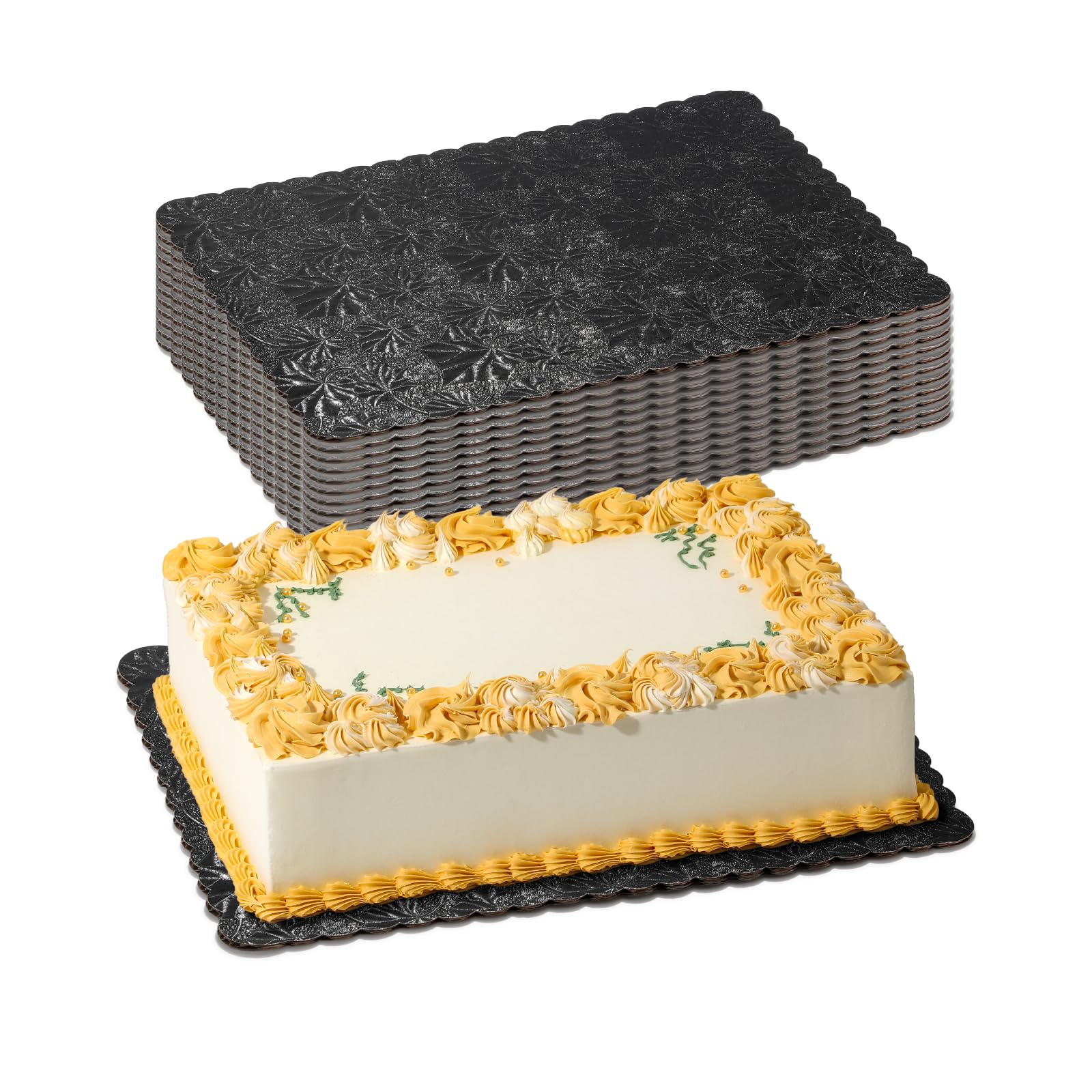 Fit Meal Prep [20 Pack] 14x10 Rectangular Cake