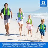 Sukeen 4 Pack Cooling Towels 40x12 Ice Towel Microfiber Gym Yoga view 9