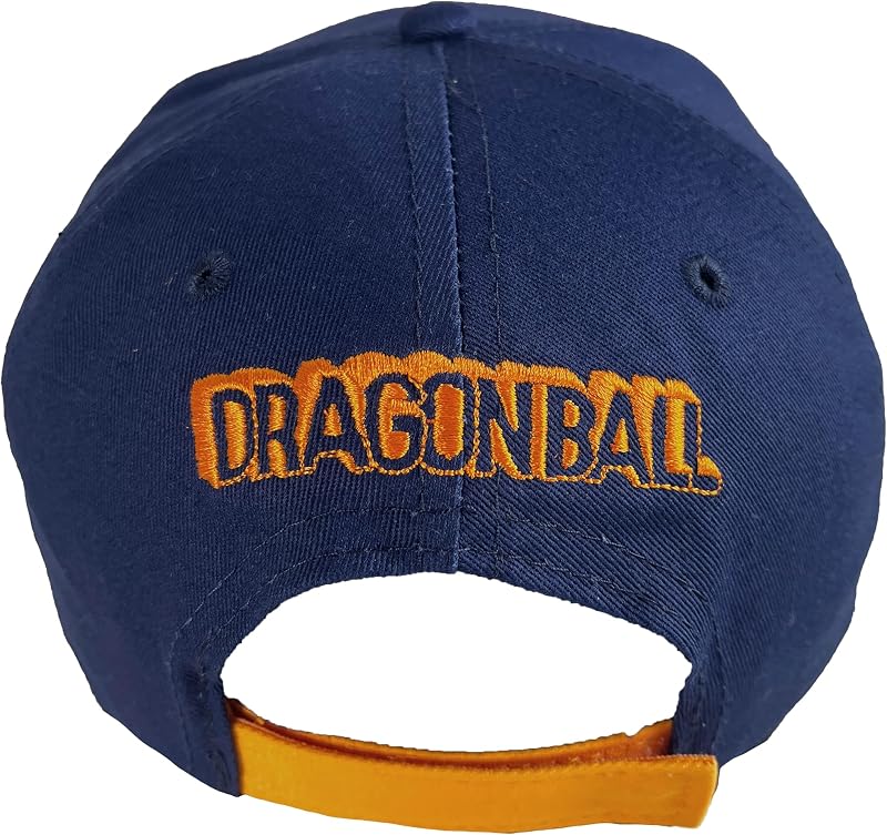 Dragon Ball | Gorra de Beisbo | Son Goku & Kame | Azul-Naranja | Talla única Baseball cap, Blu-Arancione, Taglia Unica Unisex-Adulto