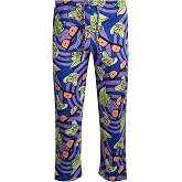 COCO BRANDS Tom &amp; Jerry Mens Pajama Pants - All Over Print Adjustable Elastic Waistband Soft Silky Sleepwear for Men &amp; Women