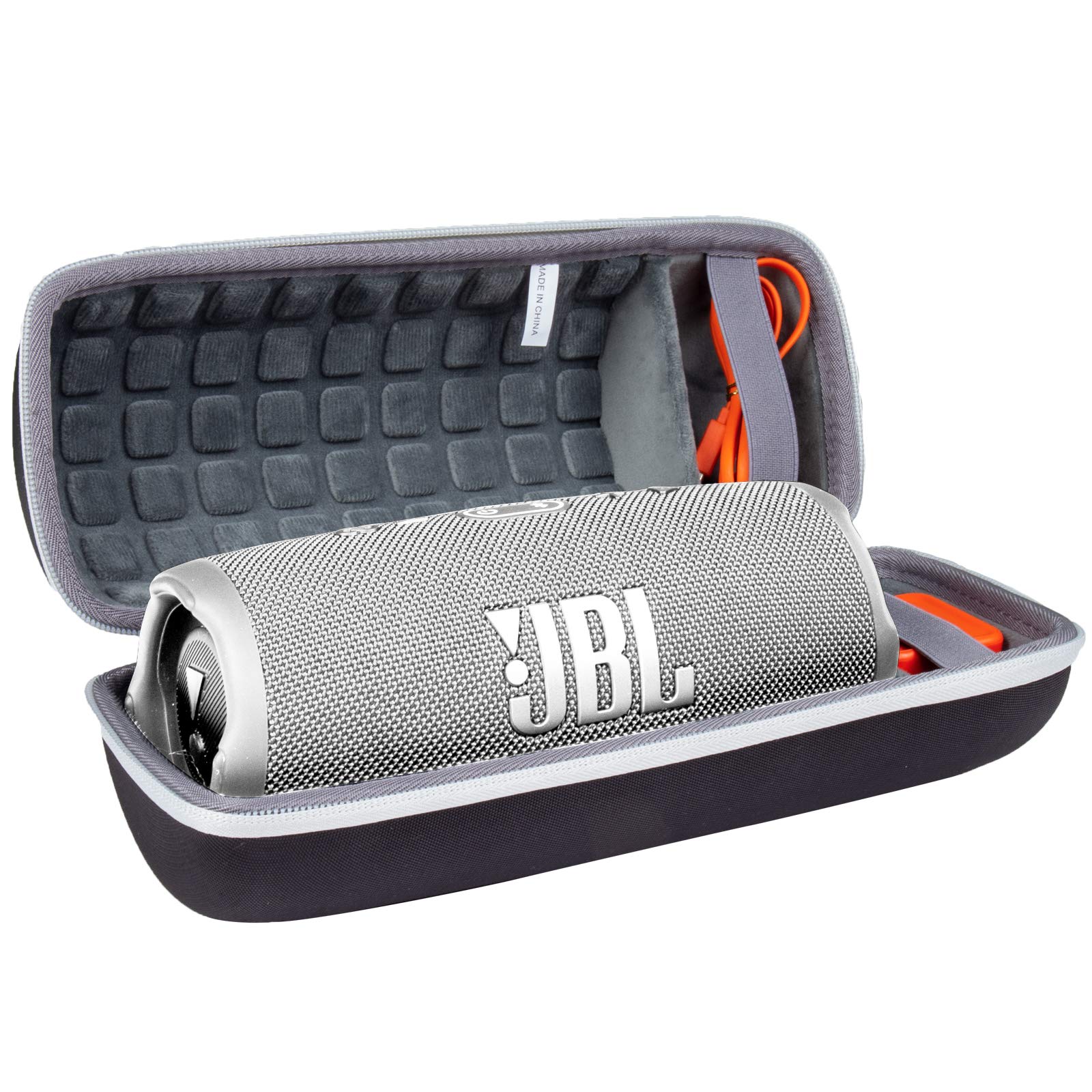 co2CREA EVA Hard Travel Carrying Storage Case for JBL Charge 4 / JBL Charge 5 WiFi and Portable Bluetooth Speaker (Case Only,Excluding Speaker)