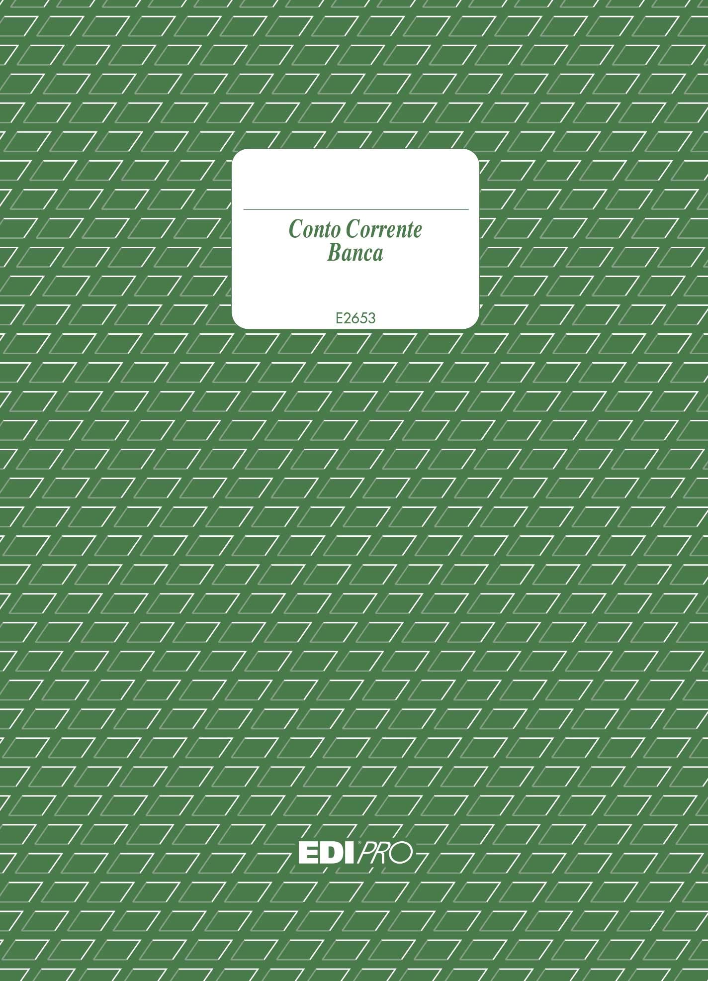EDIPRO - E2653 - Register c/c Bank 96 Pages 17x12