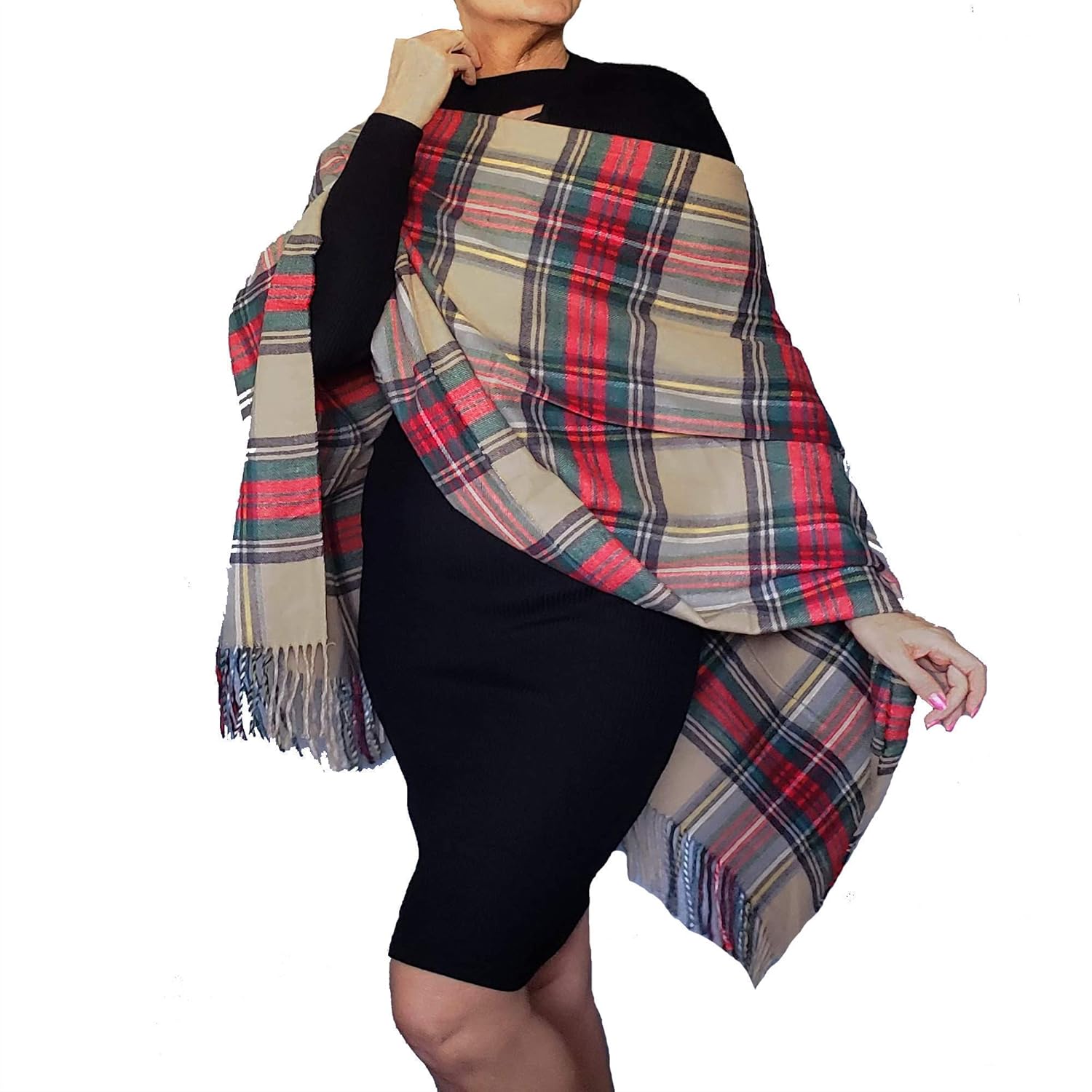 plus size cashmere wrap