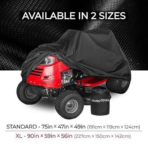 Tough Cover 600D Marine Grade (Black) Universal Fit Waterproof