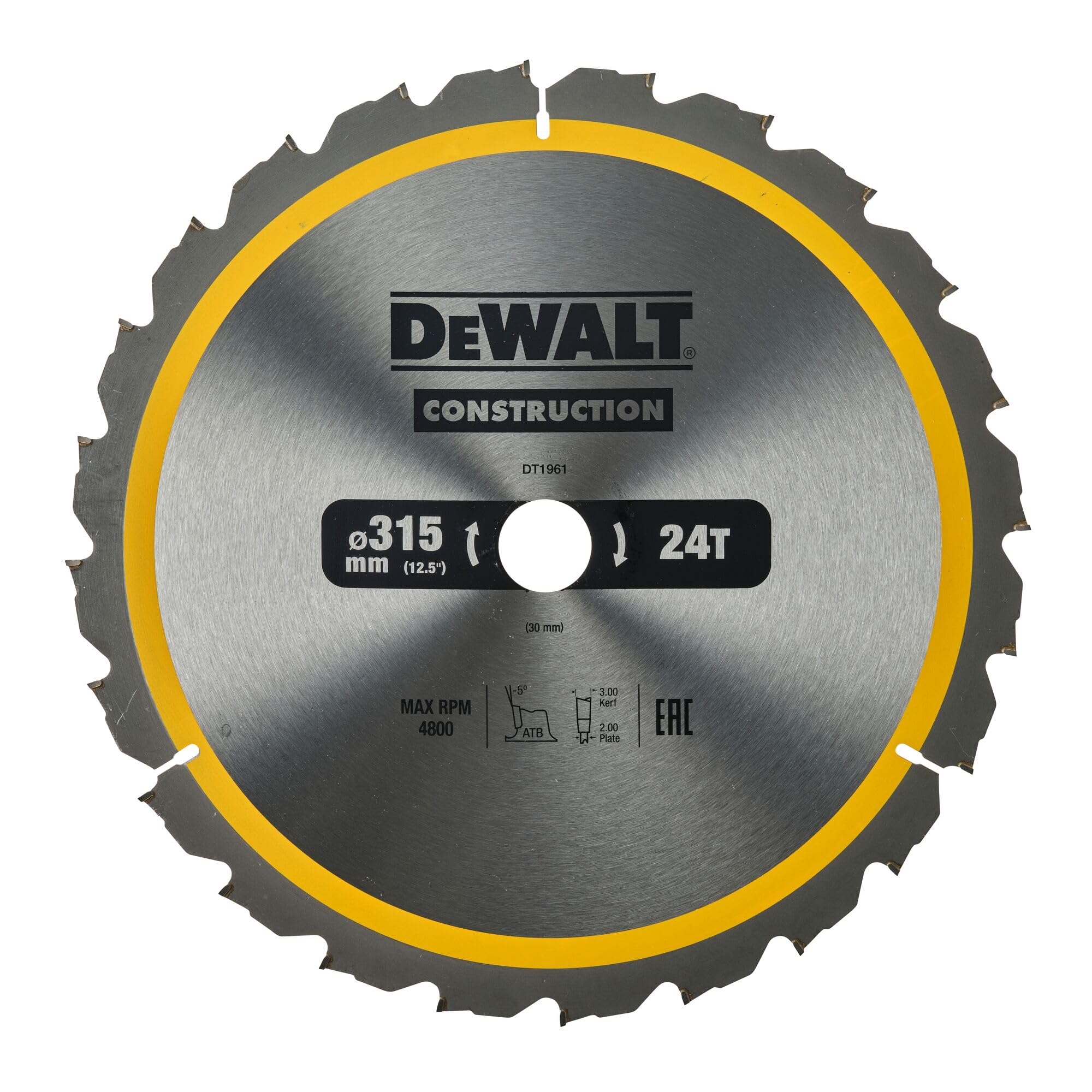 Dewalt Circular Saw Blade 216 / 24WZ, DT1961-QZ 0 wattsW, 0 voltsV