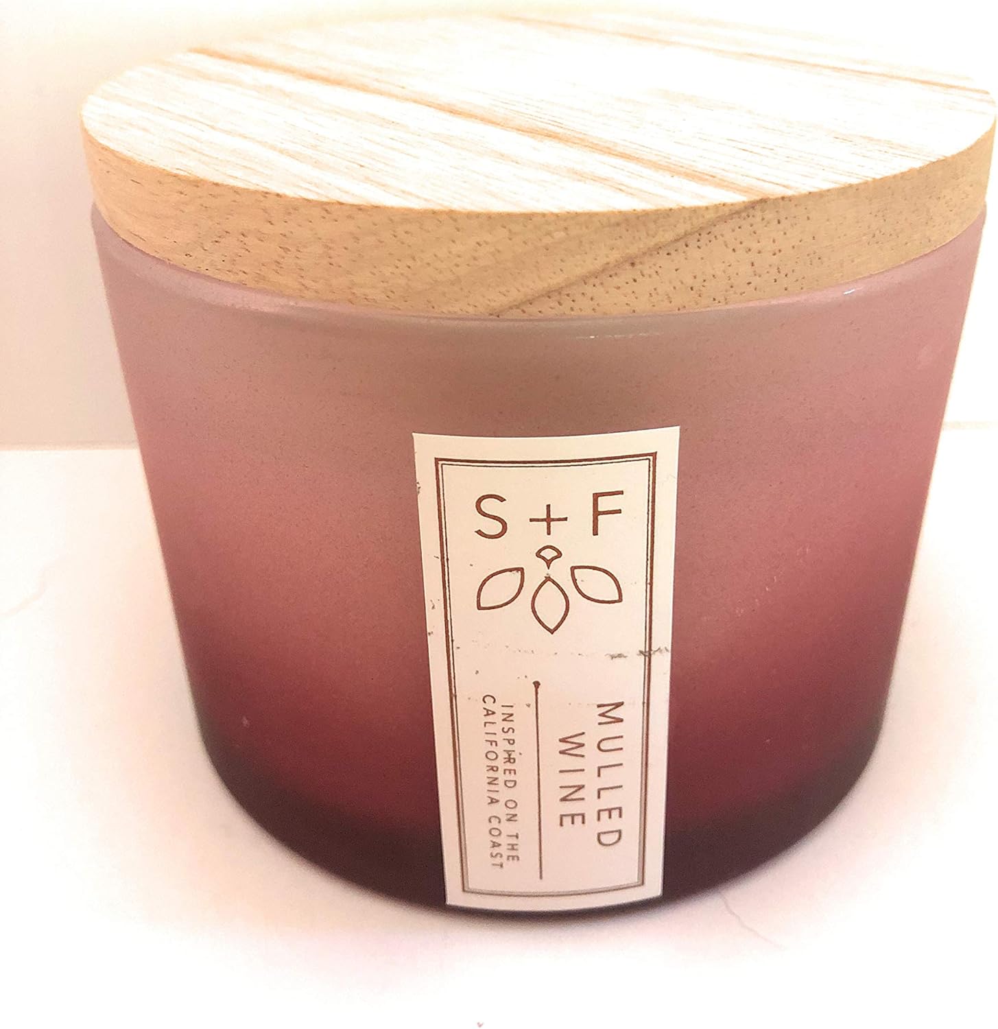 Sand And Fog Mulled Wine Candle with Lid 12 Oz Amazon.sg Home