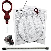 Automatic Transmission Dipstick W/Cap | for Select Chrysler Dodge Jeep vw Vehicles - Tool Trans Fluid Oil Level | Cross Ref: 