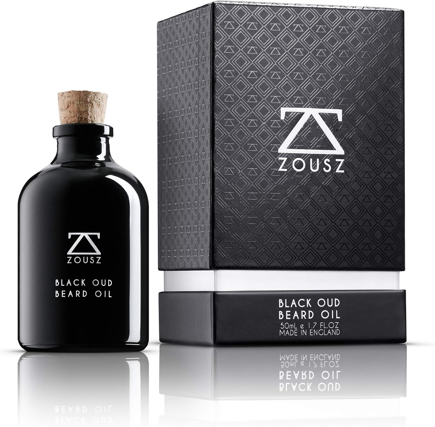 ZOUSZ Beard Oil For Men, Black Oud & Sandalwood Scent, Beard Growth & Conditioning With Natural & Organic Essential Oils - Image 3