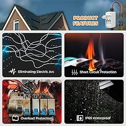 Pjerjzn Solar Panel Disconnect Switch 1000V 60A PV