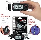 Realalt 3DTriSport 3D Pedometer with Clip & Strap, 30 Day Memory, Large Display view 4