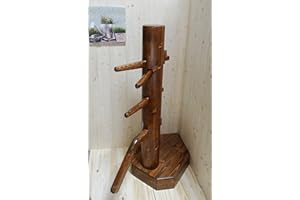 Wing Chun Wooden Dummy Closed Base Corner