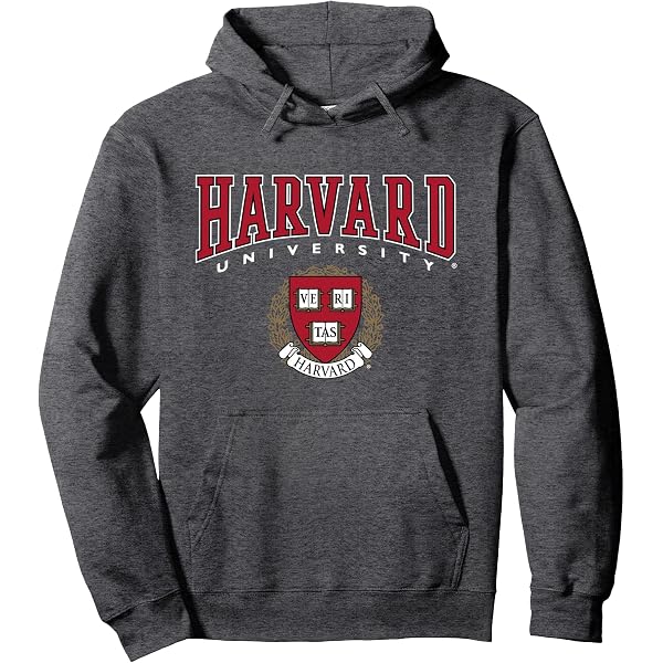 Harvard University Crimson Classic Hooded Sweatshirt – Officially Licensed IvySport Apparel - View #3