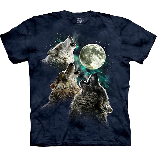 T-shirt The Mountain Homme - Motif Collage Ours Polaires Tie-dye Bleu - Taille M