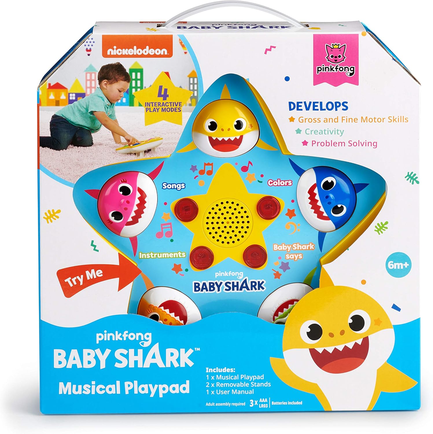 WowWee Pinkfong Baby Shark Official - Musical Playpad: Toys & Games