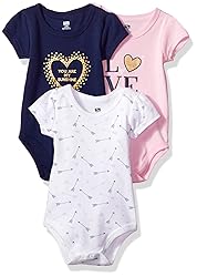 Hudson Baby Unisex Baby Cotton Bodysuits infant and