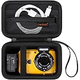 Canboc Carrying Travel Case for Kodak PIXPRO WPZ2 Rugged Waterproof Digital Camera, Underwater Photography Camera Bag, Zipper
