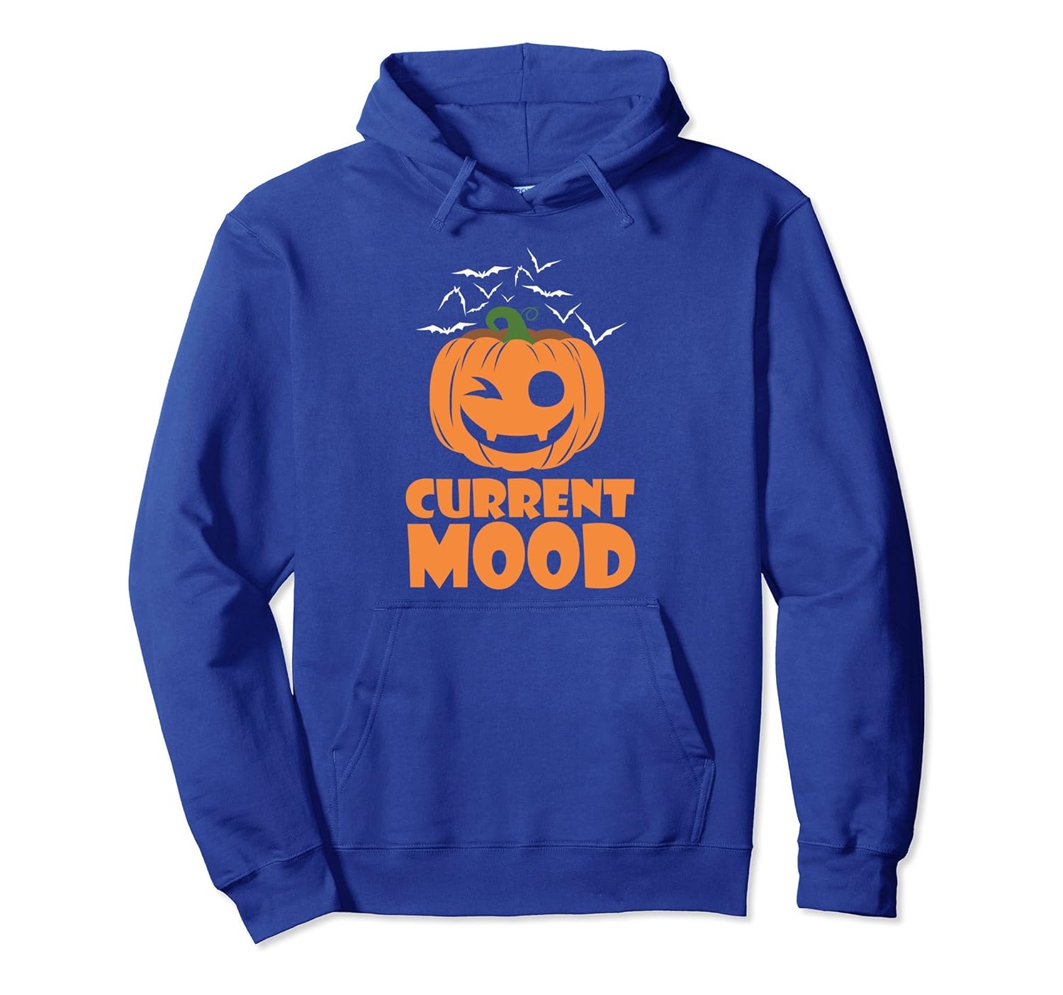 Current Mood Pumpkin Funny Halloween Party Hoodie-ANZ