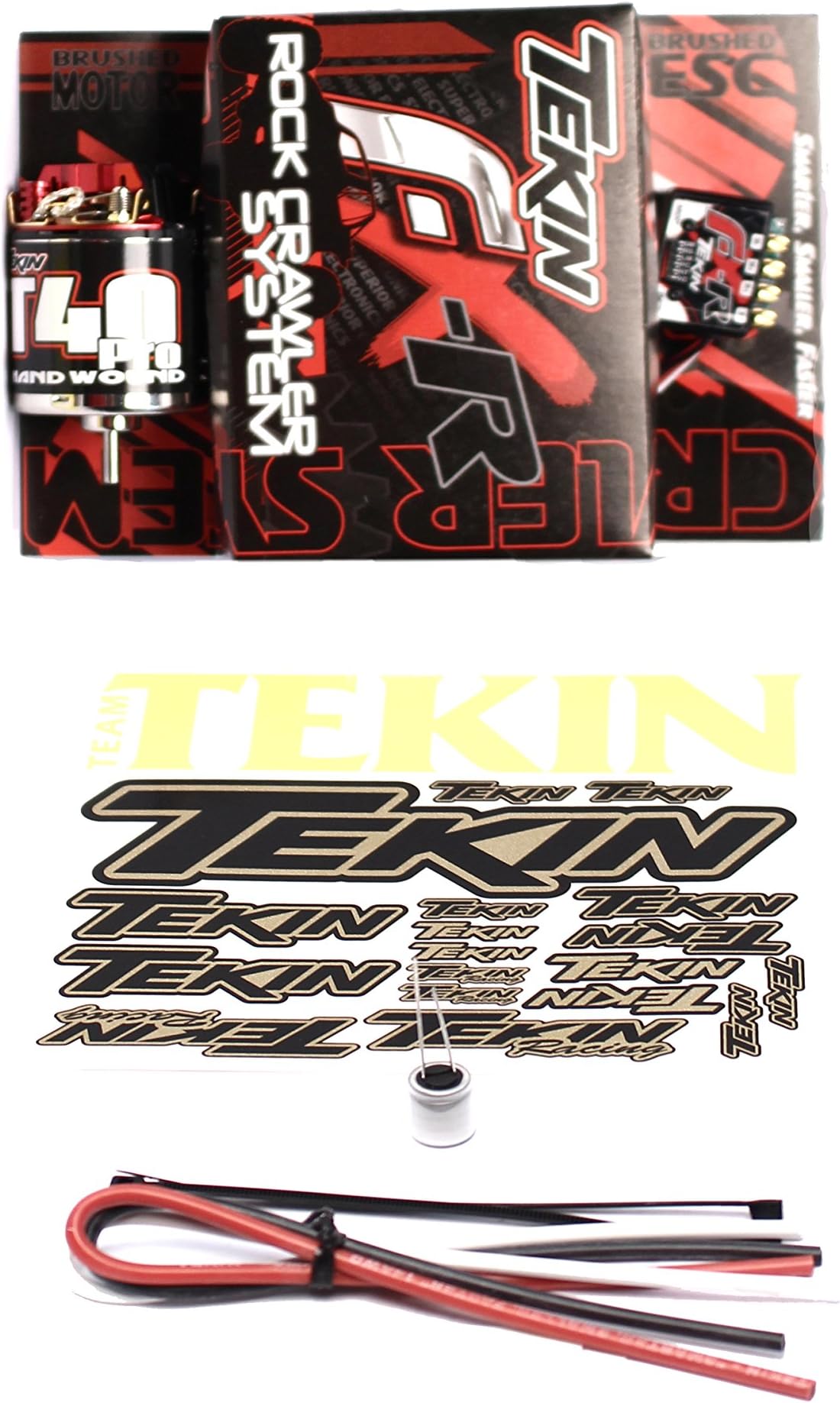 Tekin RC 40T Pro FXR Electronic Speed Control Crawler Combo Motor