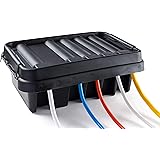 SOCKiTBOX – The Original Weatherproof Connection Box – Indoor & Outdoor Electrical Power Cord Enclosure for Timers, Extension