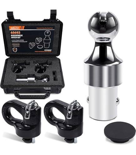 Amazon.com: 60692 Puck System Gooseneck Hitch Ball Kit, 30000 lbs