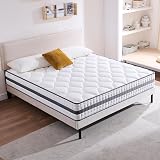 Twirest Double Mattress Hybrid Memory Foam Spring 7-Zone 135x190x22cm view 2