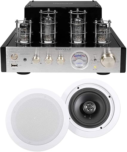 Amazon Com Rockville Blutube Tube Amplifier Home Theater Receiver