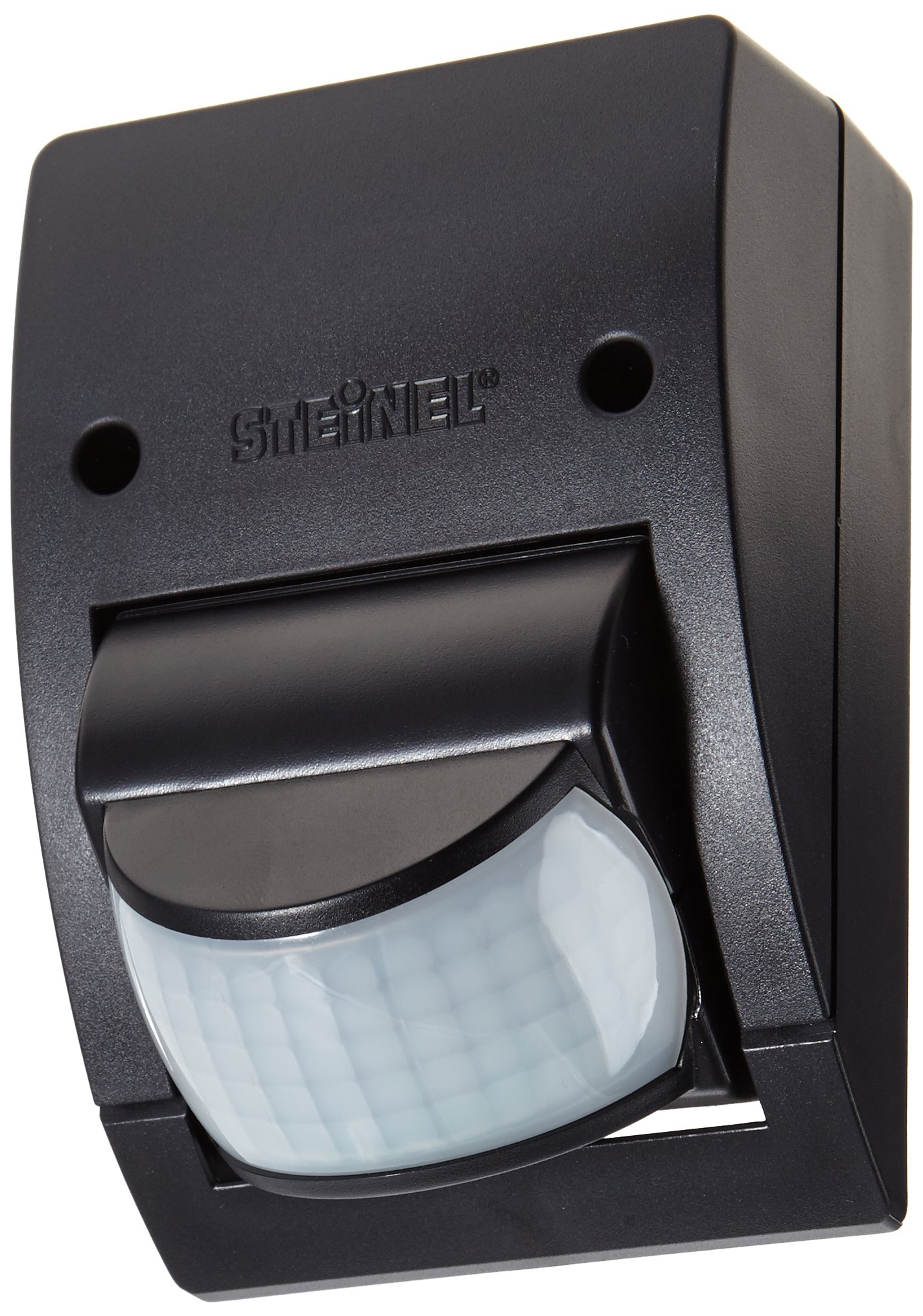 Steinel Infrared Motion Detector IS 2160 Black, 160° Sensor Swivelling, Max. 12 m, Twilight Sensor, IP54, Maximum 600 W