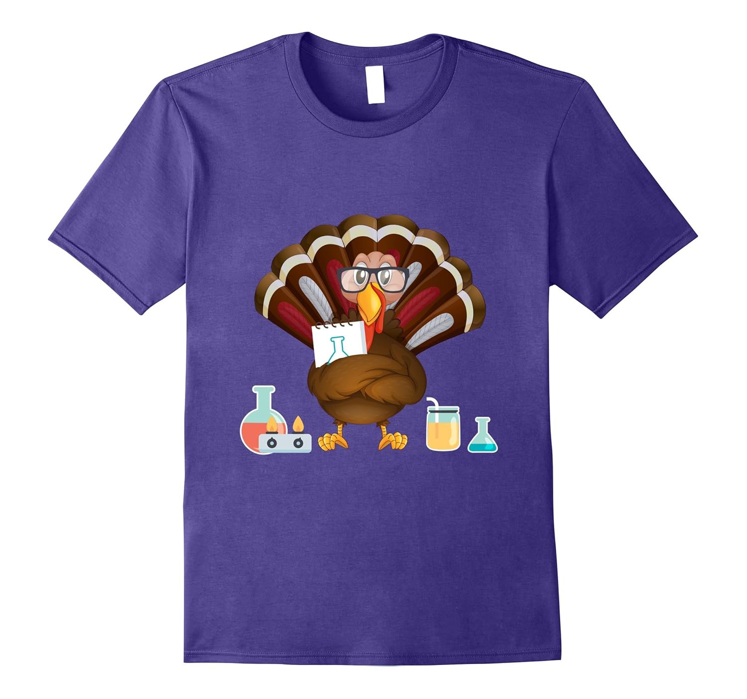 Science Turkey T-Shirt Funny Thanksgiving Gift for Science-ANZ