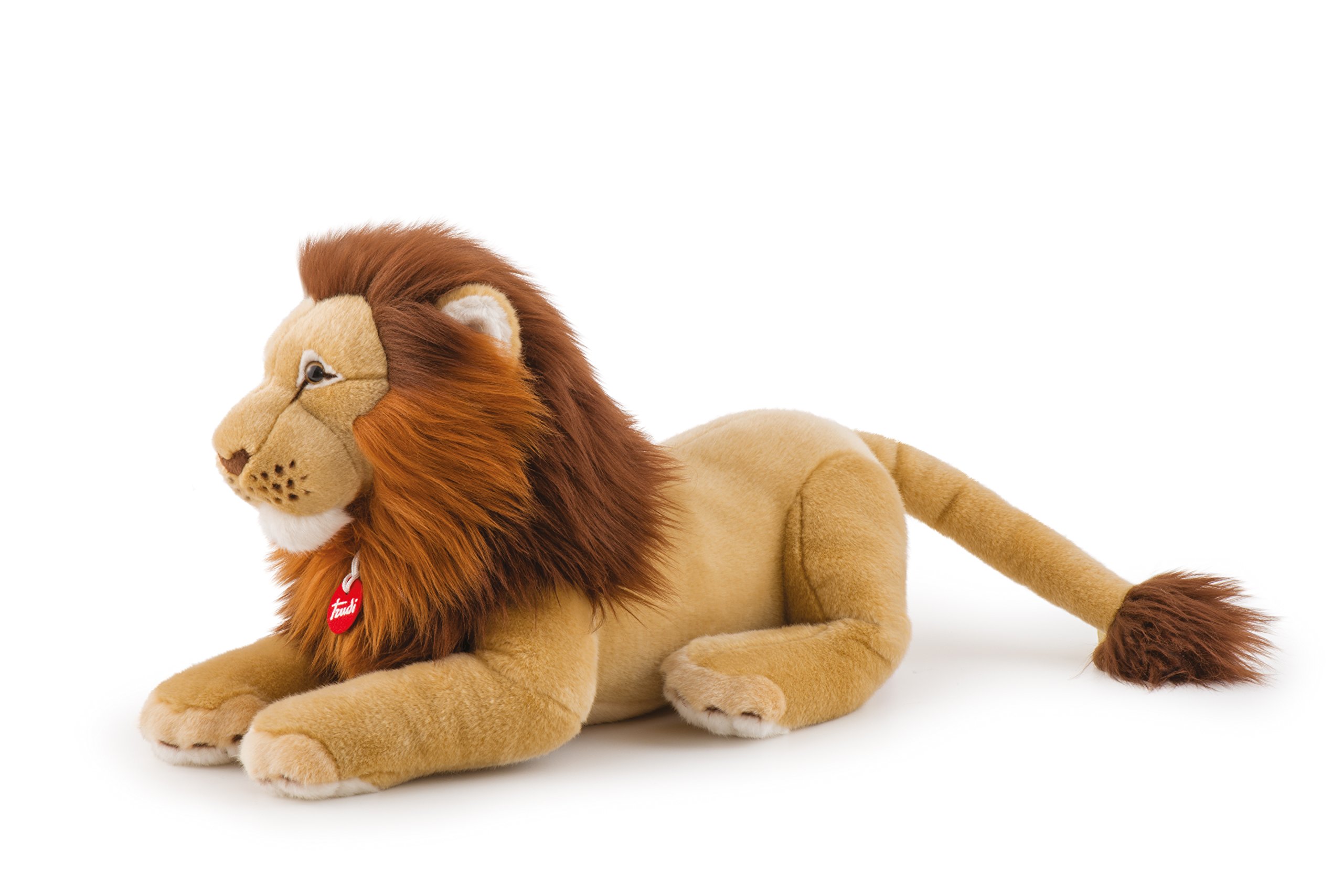Trudi 27543, Lion Narciso Plush, Beige, 45 cm