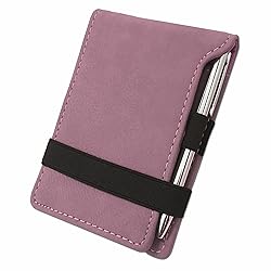 LaserGram Mini Padfolio with Notepad and