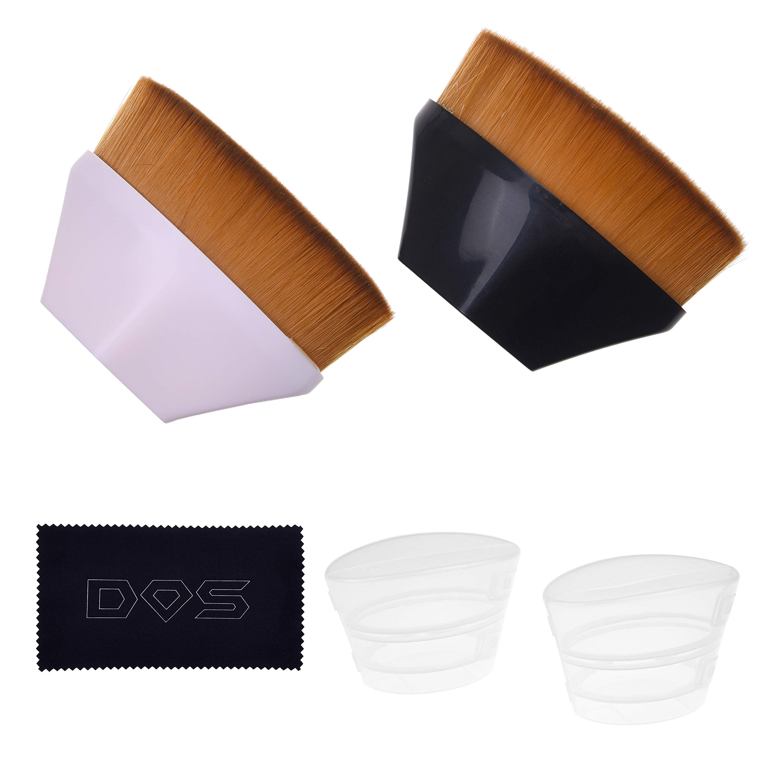 Diamond ShieldPowder Foundation Brush - Flat Top Kabuki Makeup Brush