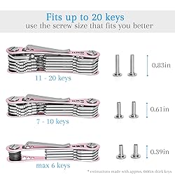 EM Premium Products Compact Key Holder - Pocket Key