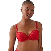 b.tempt'd Womens It's on Unlined Lace Demi Contour Underwire Bra, 951296