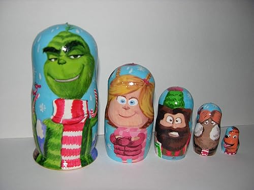 grinch nesting dolls
