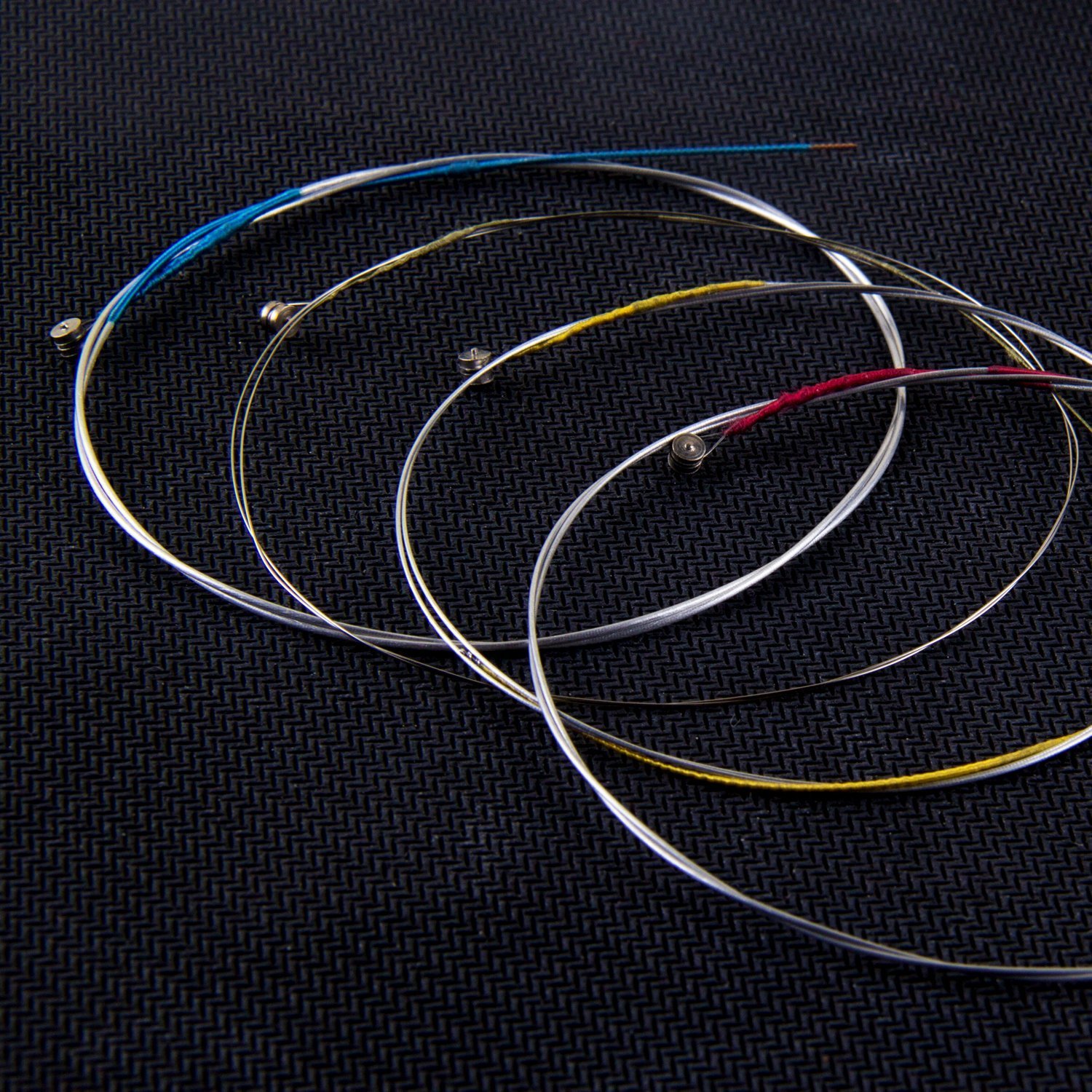 Mugig Full Set Violin Strings Size 4/4 & 3/4 Violin Strings, Package of 3, for Violin Strings, Set of 4