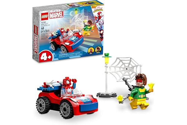LEGO® Marvel O Carro do Homem-Aranha e Doc Ock 10789; Conjunto de Construção (48 Peças)