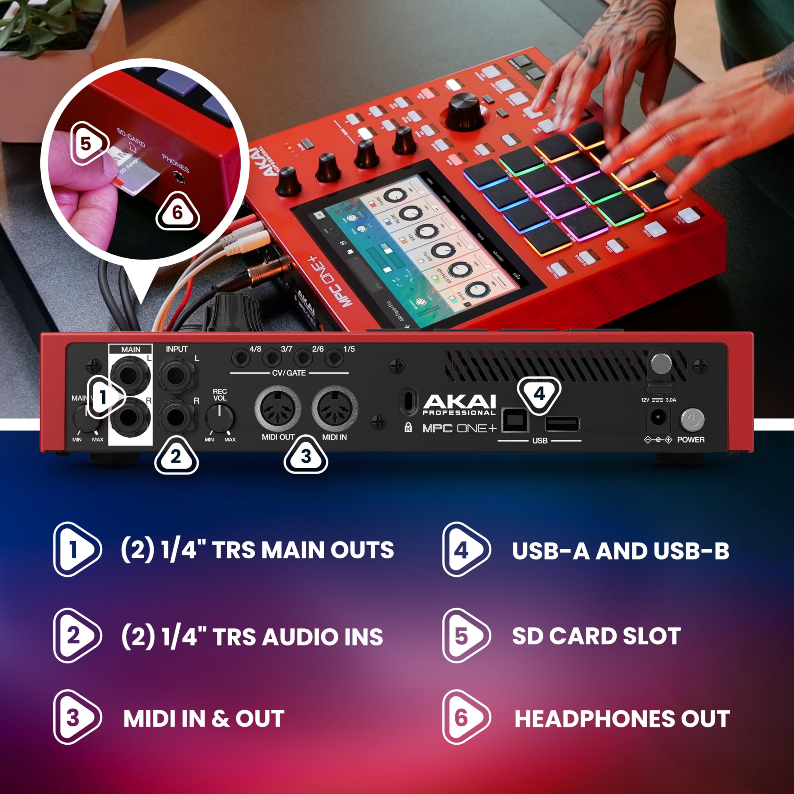 Mua Akai Professional MPC One+ Standalone Drum Machine, Beat Maker and ...