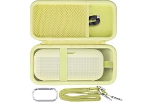Baval Hard Portable Case Compatible with Bose New SoundLink Flex 2nd Gen/Bose SoundLink Flex Bluetooth Portable Speaker,Citrus Yellow Case