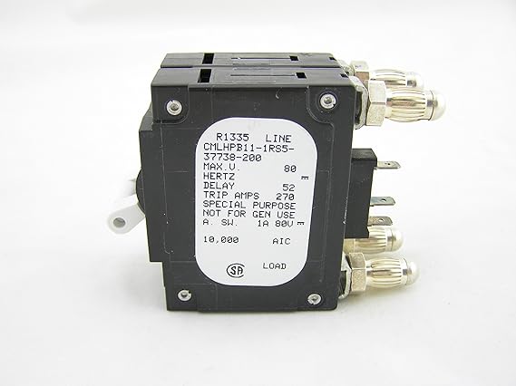 AIRPAX DC CIRCUIT BREAKER, CMLHPB11-1RS5-37738-200 - - Amazon.com