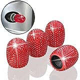 4Pcs Car Tire Valve Stem Caps, Bling Tire Air Cap