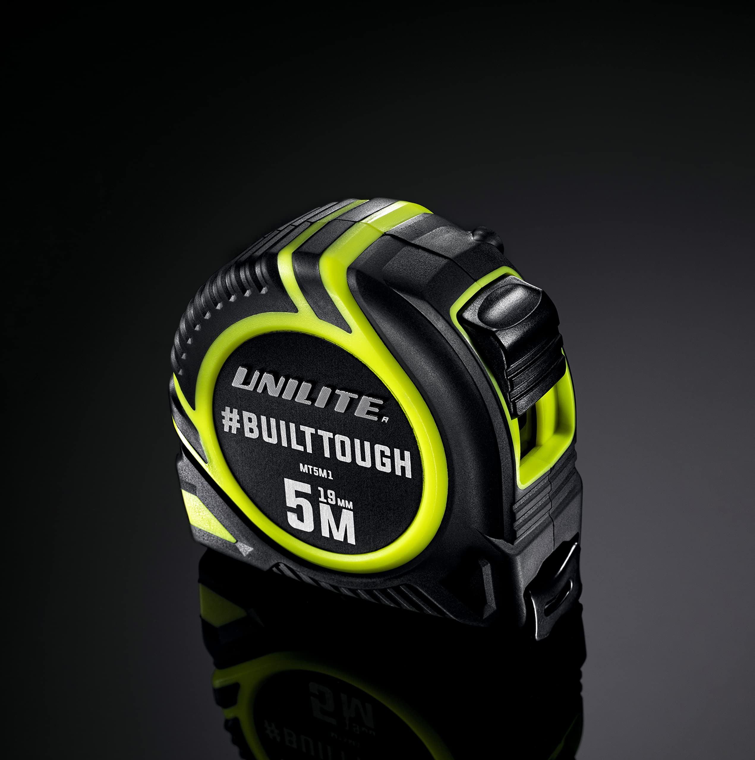 Unilite MT5M1 Heavy Duty Tape Measure, Black