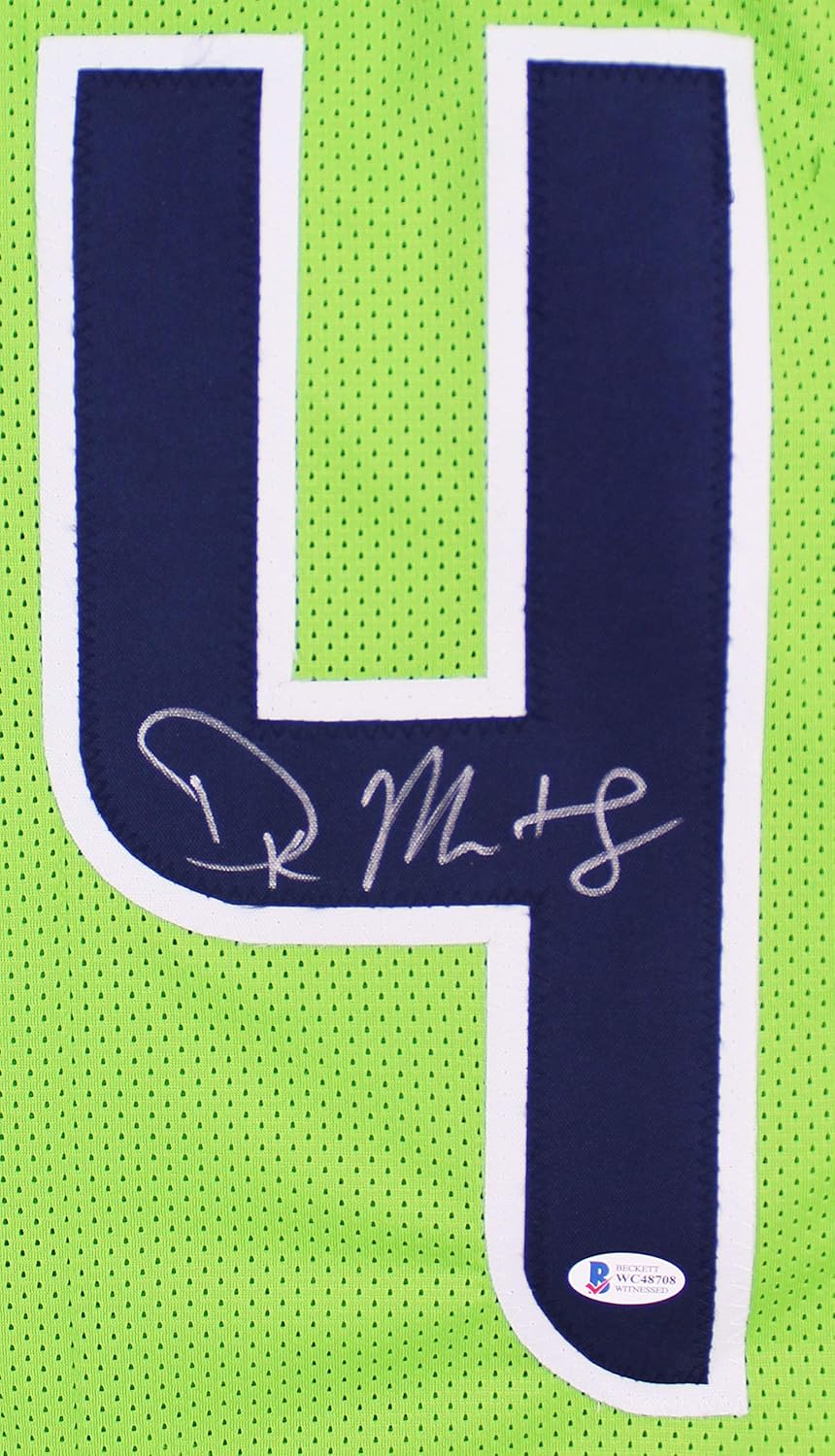 dk metcalf neon green jersey