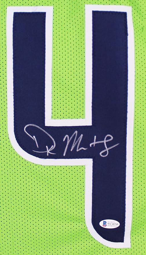 dk metcalf neon green jersey