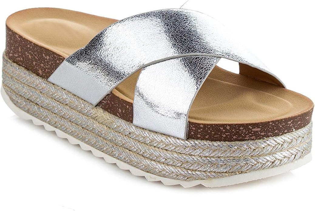 espadrille platform slip on