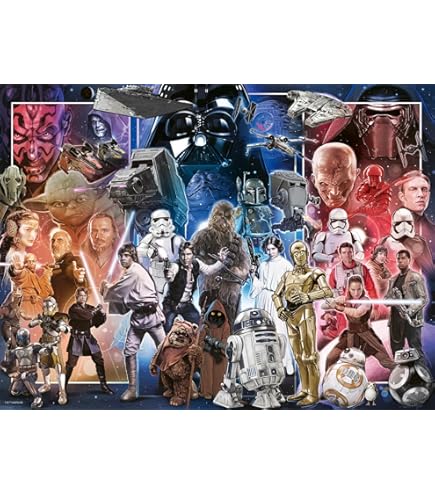 Star Wars~ Return of The Jedi 550 Pieces Fully Interlocking Puzzle